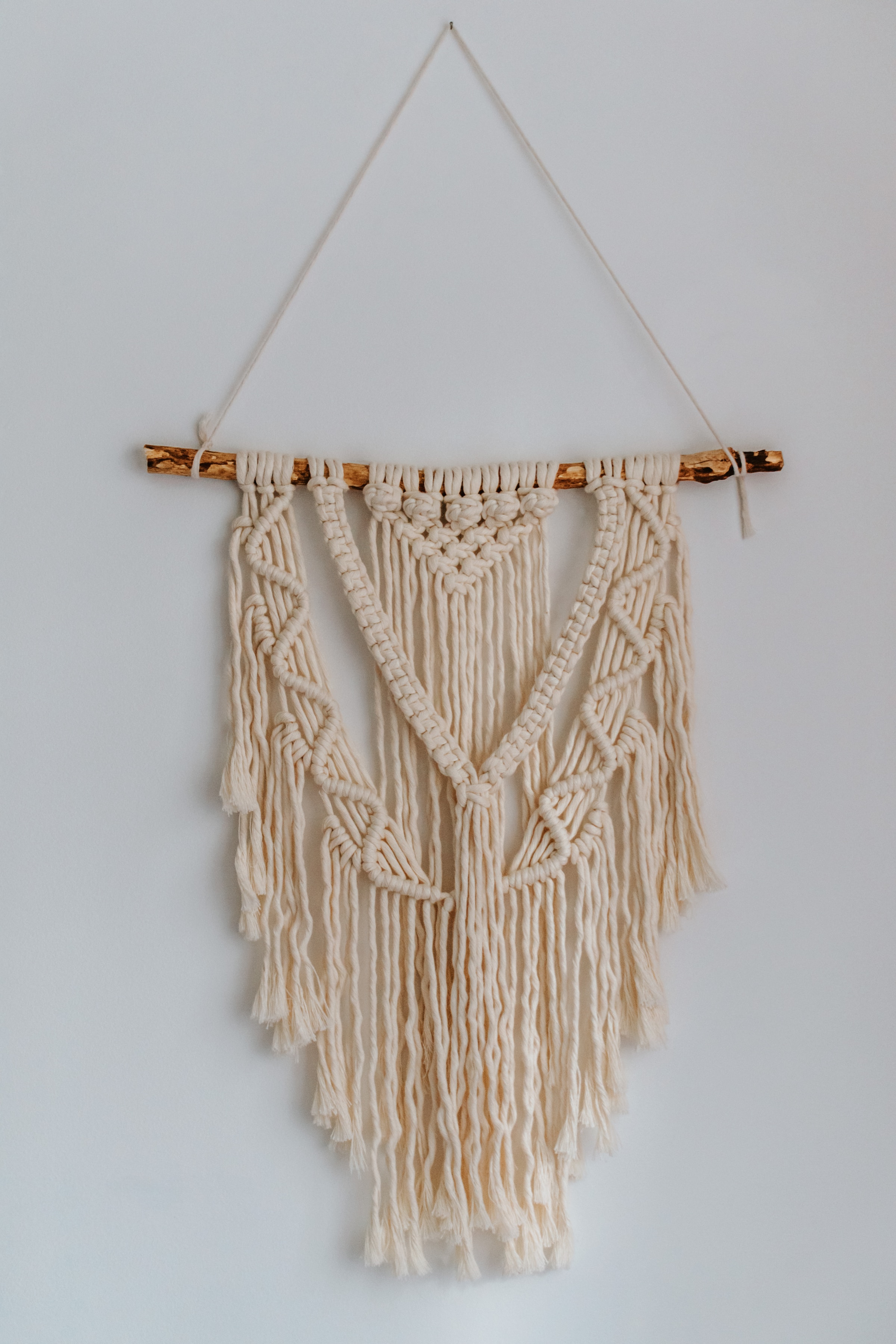 macrame wall decoration